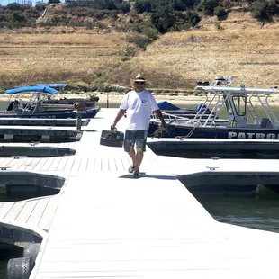 Boat docks had quite the variety !