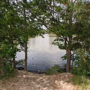This is one of several views of the lake at the park.  Photo taken April 22, 2023.