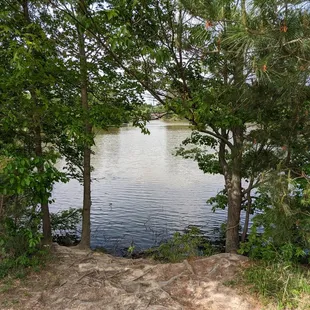 This is one of several views of the lake at the park.  Photo taken April 22, 2023.