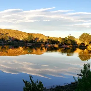 ANTICLINE POND at Pueblo Lake Reservoir.  Great for fishing and a nice leisurely walk!