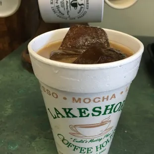 Coffee ice cubes !