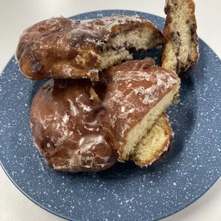 Apple Fritter, Blueberry Fritter