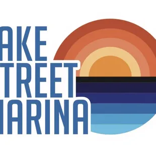 he logo for lake street marina