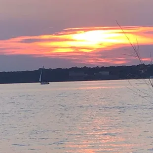 Sailboat at Lake Thunderbird