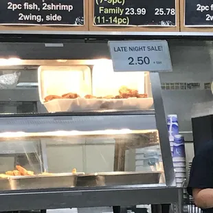 Late night special on chicken