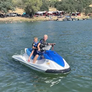 Getting ready to takeoff on the JetSki!!!