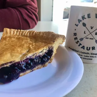 Blueberry pie