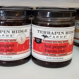 jars of pepper jam