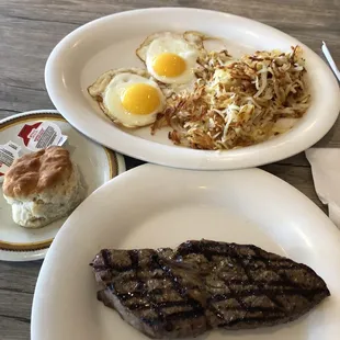 Steak and Eggs