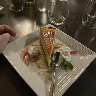 Crème brûlée cheesecake