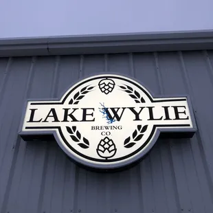 a sign on the side of a building