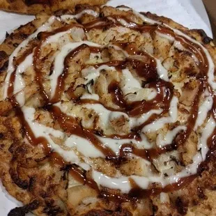 barbecue chicken pizza