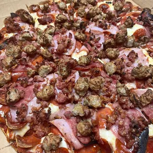 pizza, food