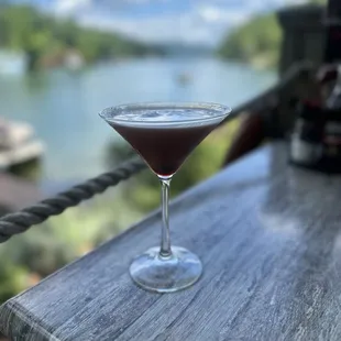 Black cherry tini