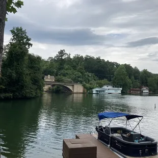 View fro the outdoor seating