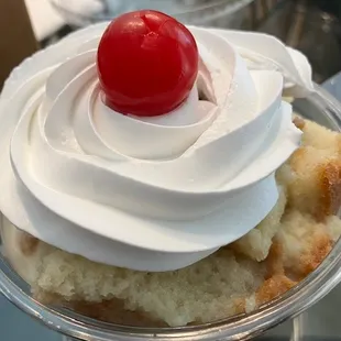 tres leches bread pudding