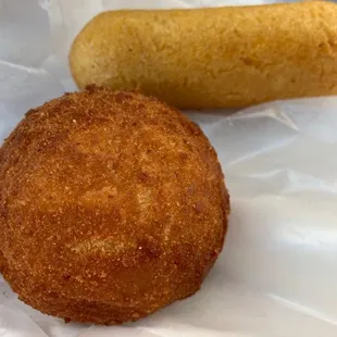 potato ball and surillo