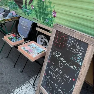 Adorable vendor, Botany Cats