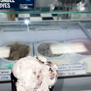 Oreo , can&apos;t remember the cone flavor.