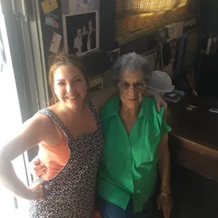 Hanging out with momma!