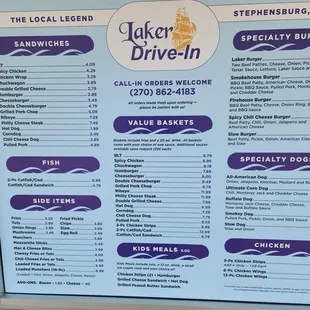 sushi and sashimi, menu