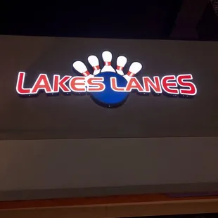 New and bigger signage outside!