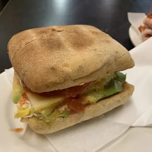 Build your own breakfast sandwich