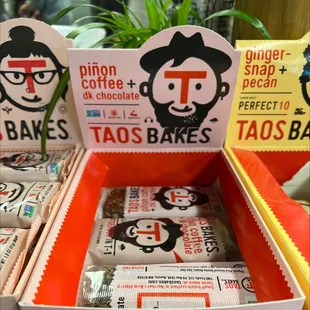 a display of tacos bakes