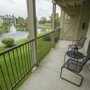 Large Balcony with Views