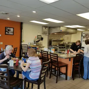 diners in a restaurant