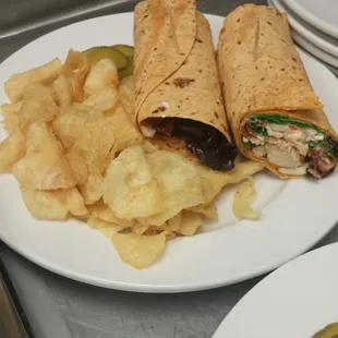 Honey mustard crunch wrap