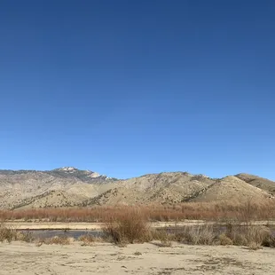 The view behind the motel