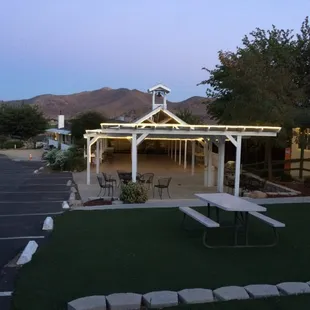 Very nice with every amenity that we can ask for; small but good kitchenette toaster microwave fridge very very clean :-)