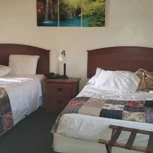 We were leaving but wanted to show comfy beds &amp; spacious beds