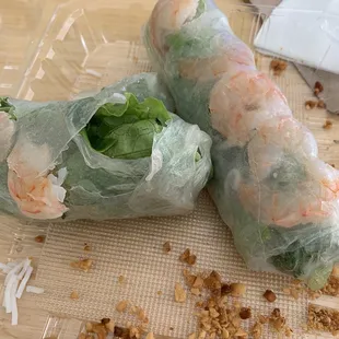 Shrimp rolls