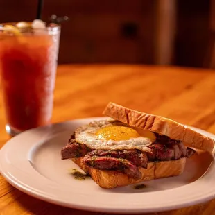Steak and Egg Sandwich