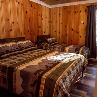 Clean, comfortable beds