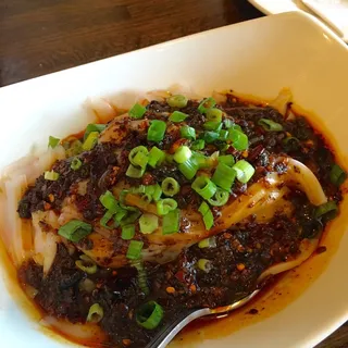 Mung Bean Jelly in Spice Sauce