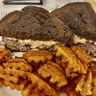 White Patty Melt Burger yum!