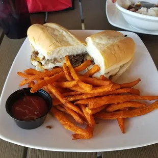 Philly Cheese Steak Sandwich