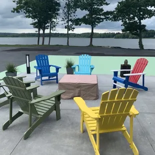 sushi and sashimi, outside