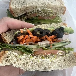 Avocado Healthy Sandwich