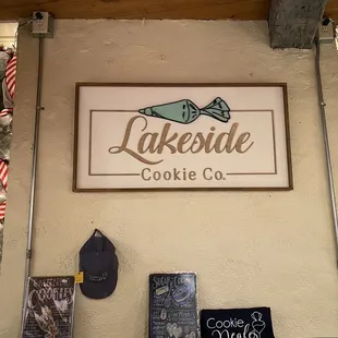 the front of the store