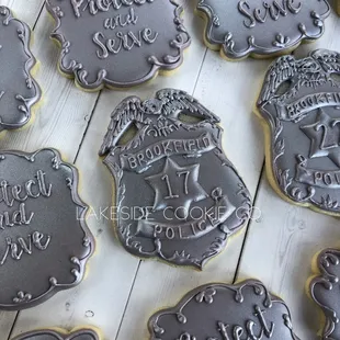 cookies decorated with royal icing