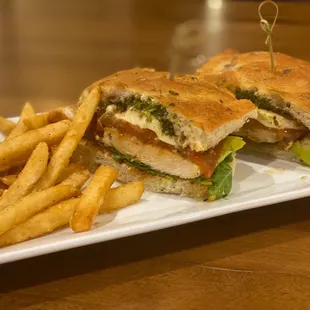 Chicken Caprese Sandwich