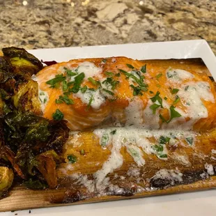 Plank salmon