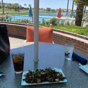 outside, oysters and mussels