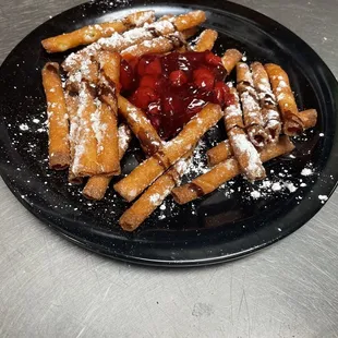 Funnel cake fries