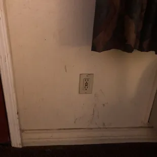 Welcome filth at the front door.