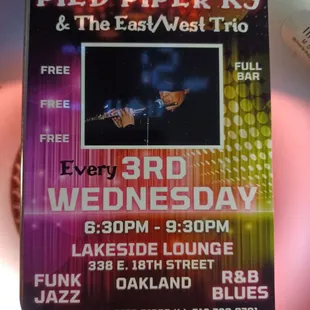 live performance by red piper k3 and the easy west trio